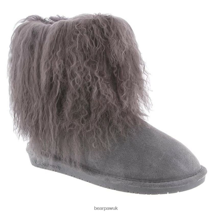 Boots UK BEARPAW Women Boo Charcoal 44J6104