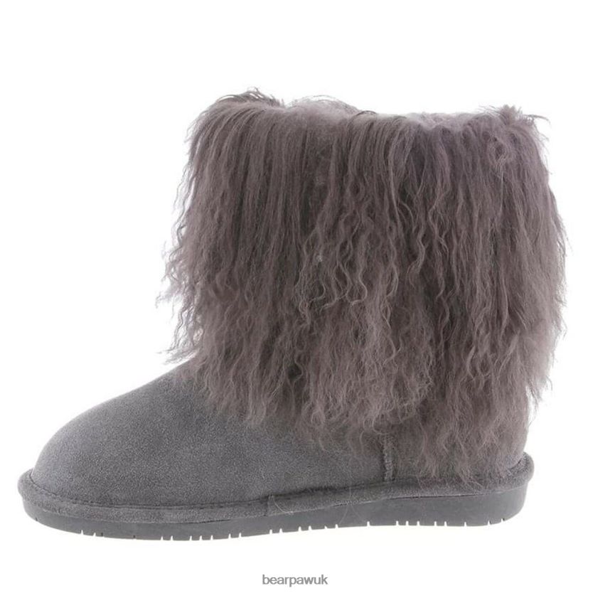 Boots UK BEARPAW Women Boo Charcoal 44J6104