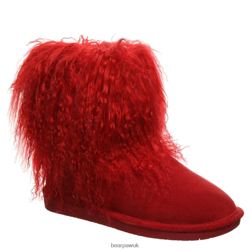 Boots UK BEARPAW Women Boo Red 44J6132