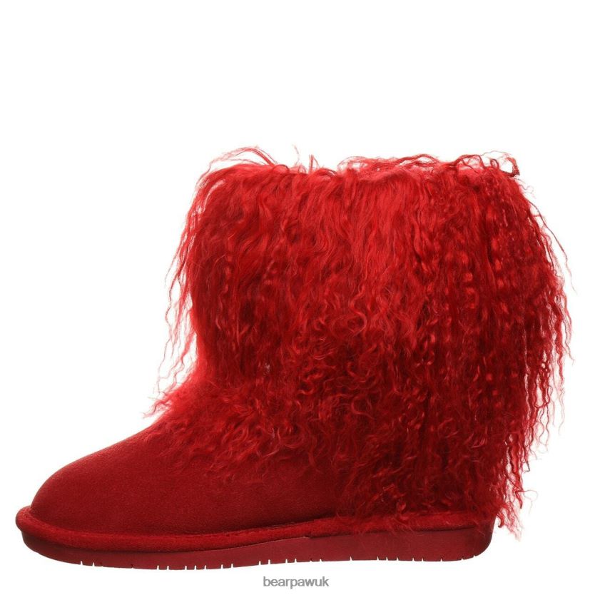 Boots UK BEARPAW Women Boo Red 44J6132