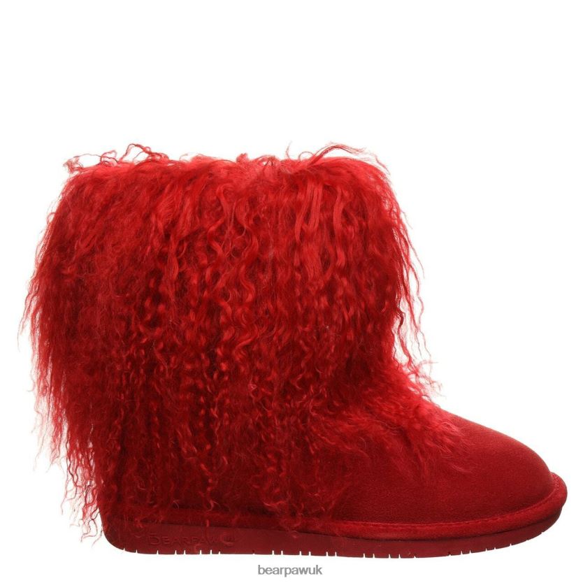 Boots UK BEARPAW Women Boo Red 44J6132