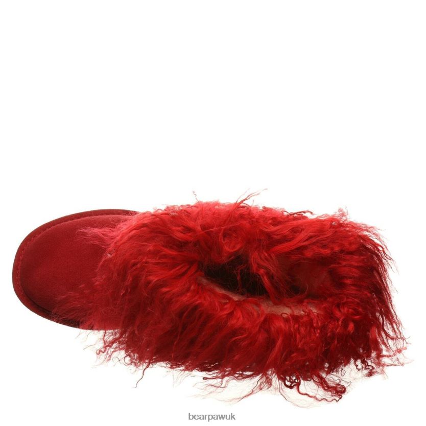 Boots UK BEARPAW Women Boo Red 44J6132