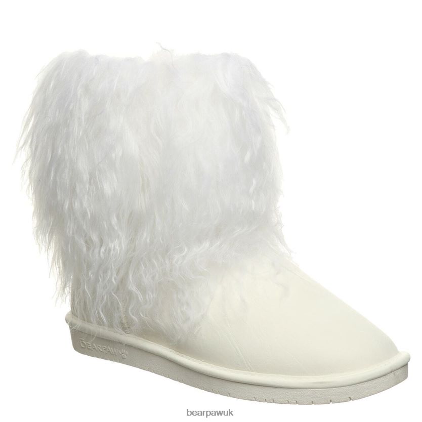 Boots UK BEARPAW Women Boo White 44J6106