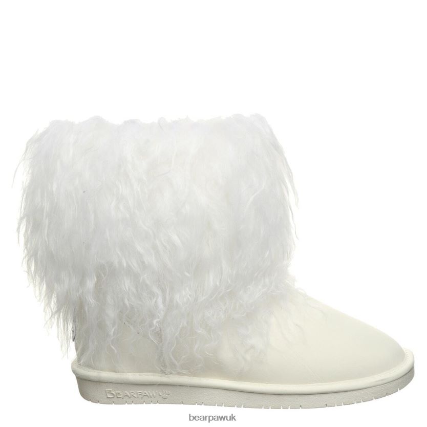 Boots UK BEARPAW Women Boo White 44J6106