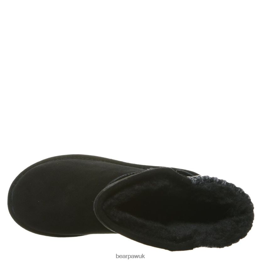 Boots UK BEARPAW Women Boshie Wide Black 44J6113