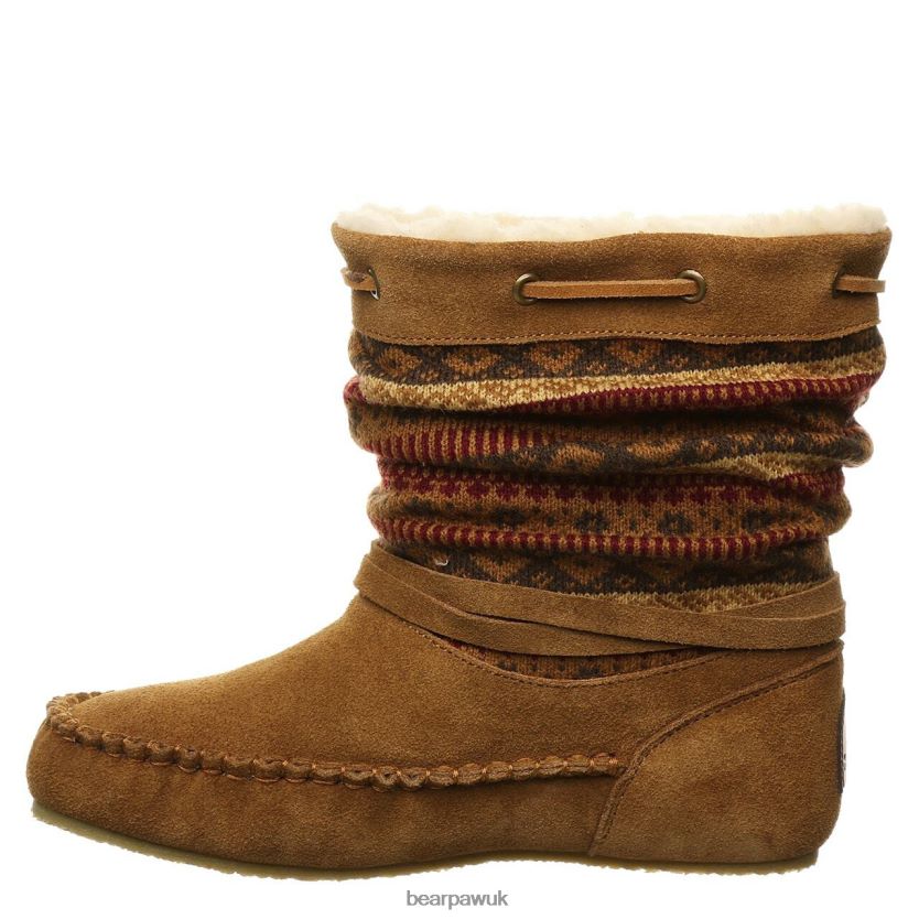 Boots UK BEARPAW Women Cyan Hickory 44J6200