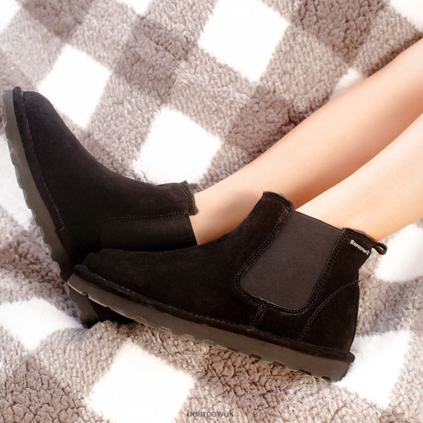 Boots UK BEARPAW Women Drew Black 44J638