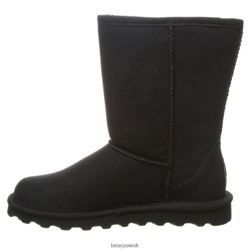 Boots UK BEARPAW Women Elle Short Vegan Black 44J674