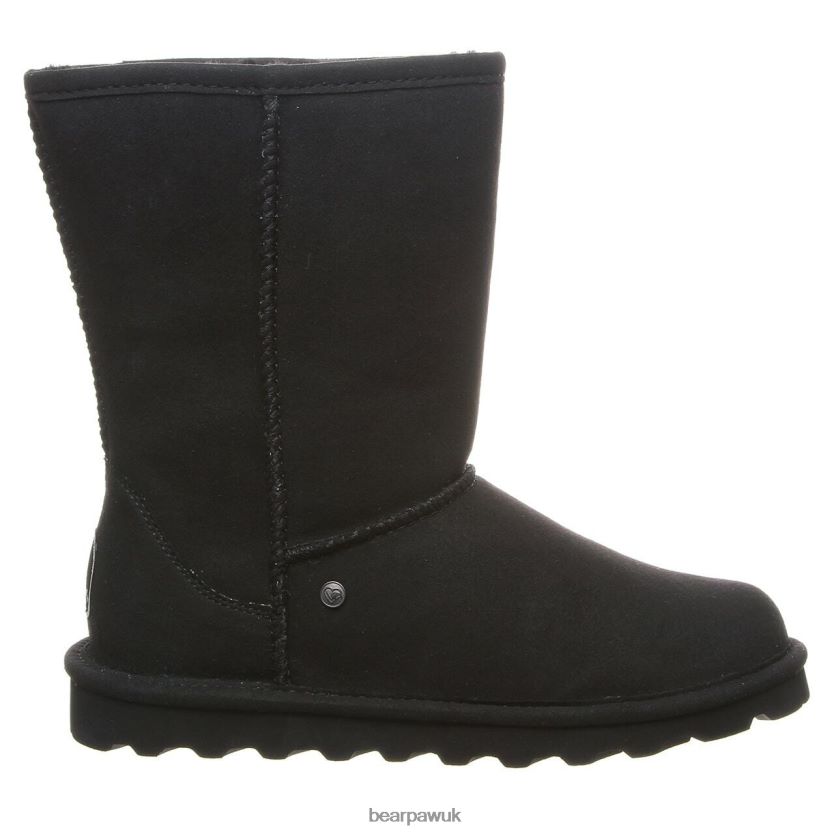 Boots UK BEARPAW Women Elle Short Vegan Black 44J674