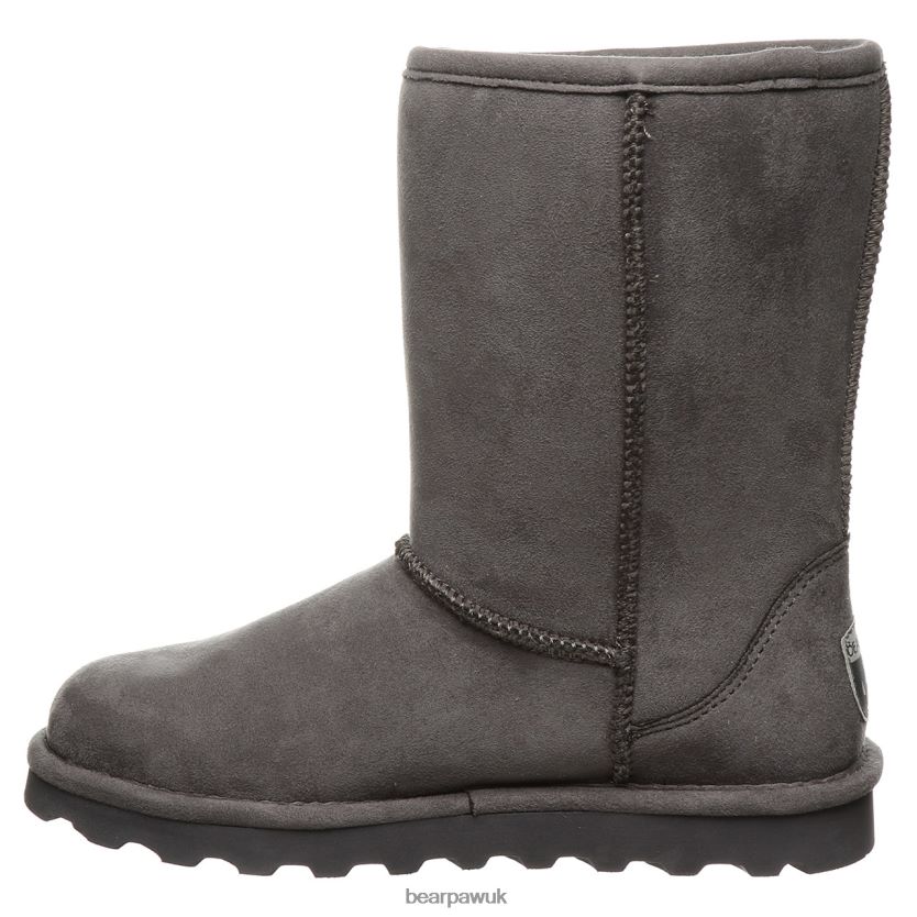 Boots UK BEARPAW Women Elle Short Vegan Charcoal 44J6228