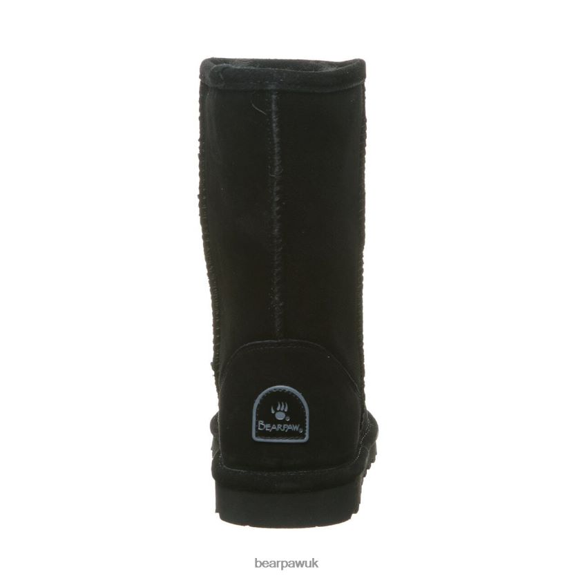 Boots UK BEARPAW Women Elle Short Wide Black 44J696