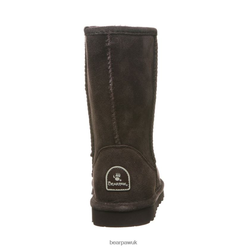 Boots UK BEARPAW Women Elle Short Wide Chocolate 44J6252