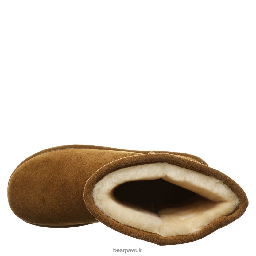 Boots UK BEARPAW Women Elle Short Wide Hickory 44J695