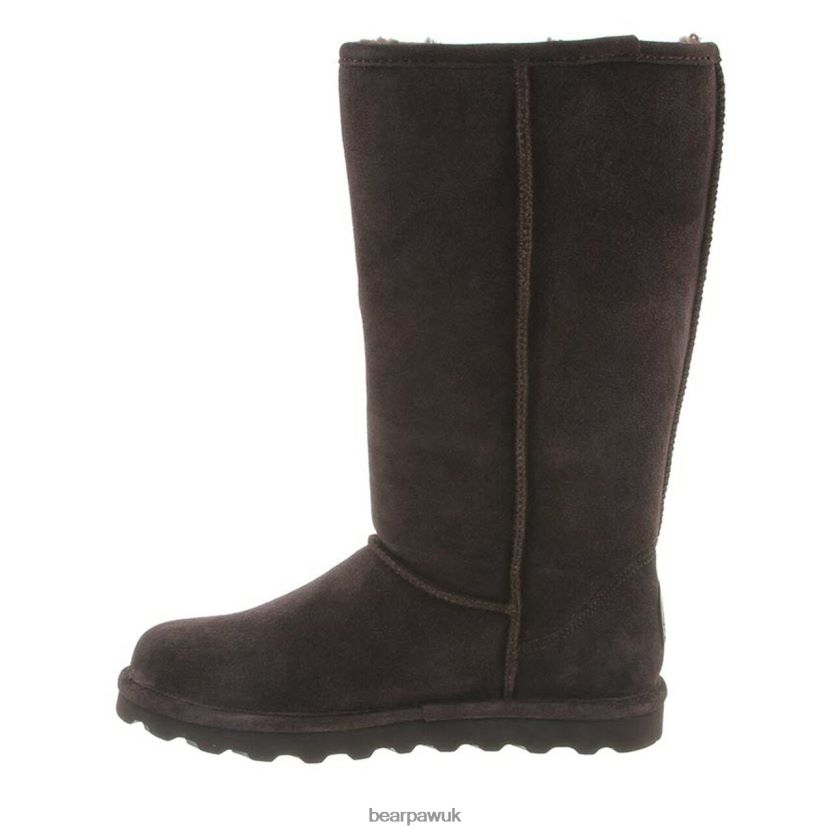 Boots UK BEARPAW Women Elle Tall Wide Chocolate 44J6241