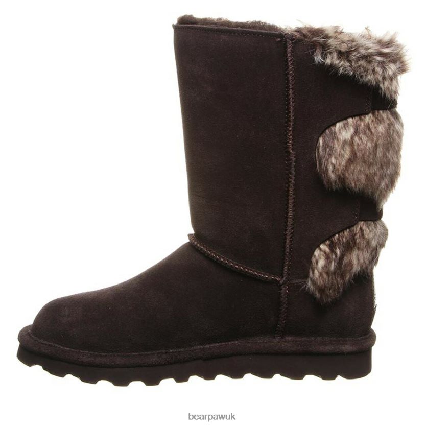 Boots UK BEARPAW Women Eloise Wide Chocolate 44J6214