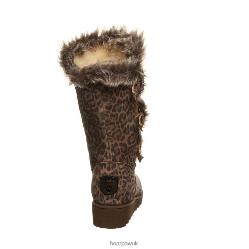 Boots UK BEARPAW Women Genevieve Leopard 44J6227