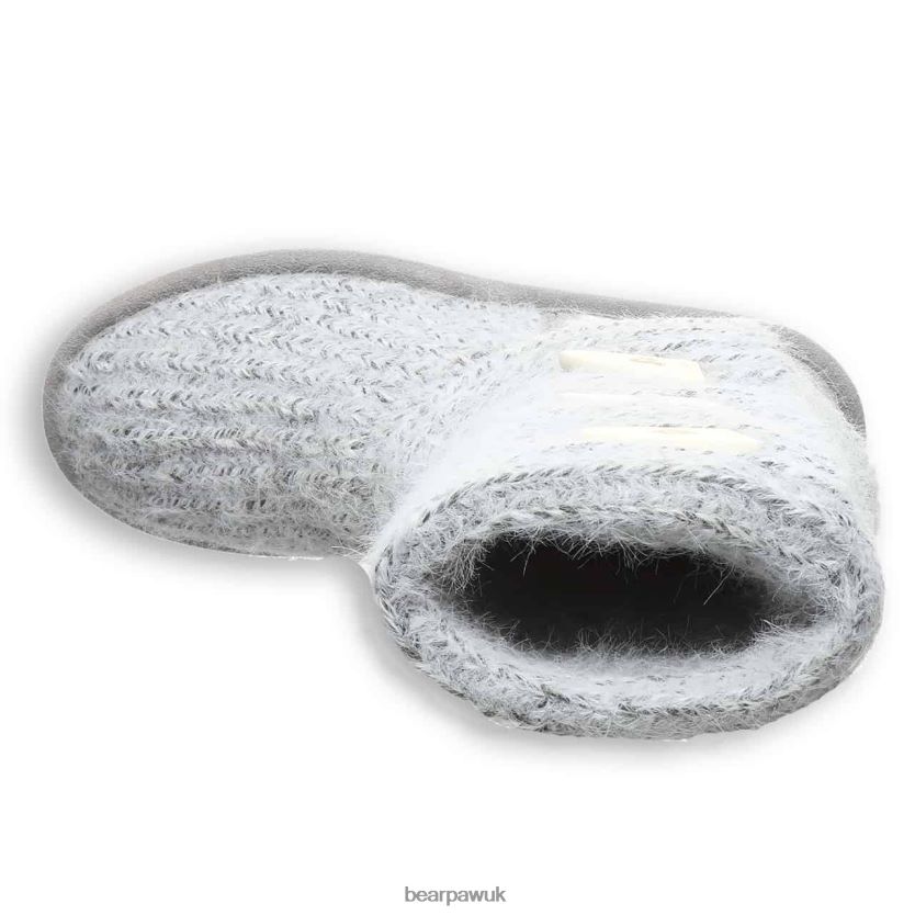 Boots UK BEARPAW Women Knit Tall Gray Fog 44J6177