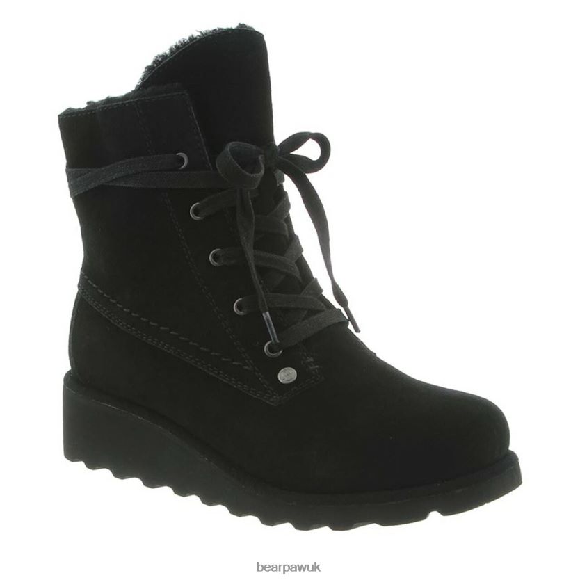 Boots UK BEARPAW Women Krista Wide Black 44J665
