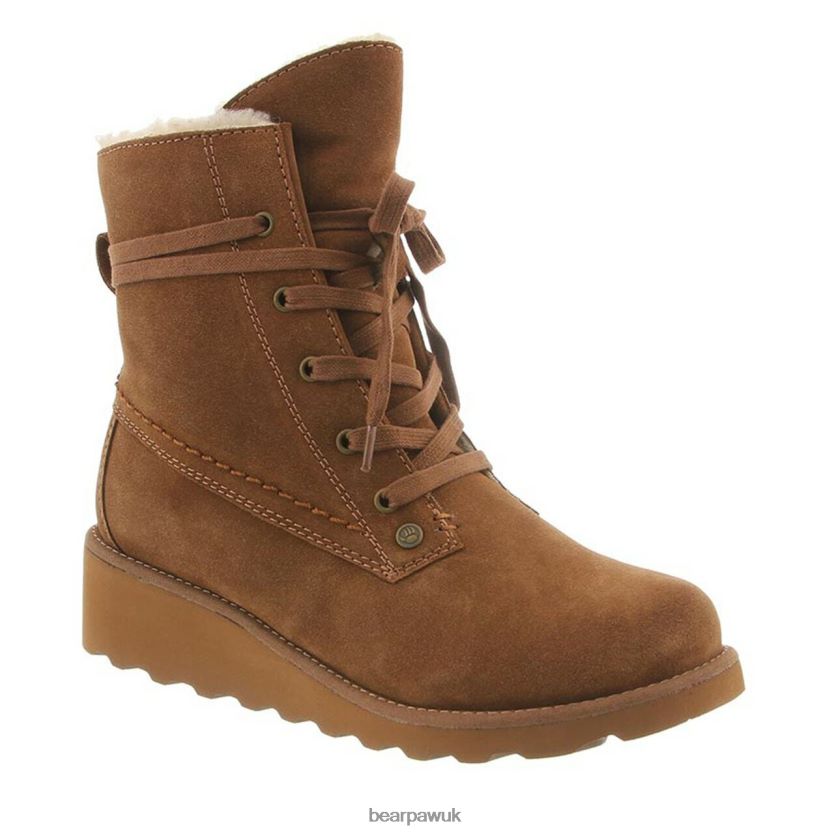 Boots UK BEARPAW Women Krista Wide Hickory 44J664