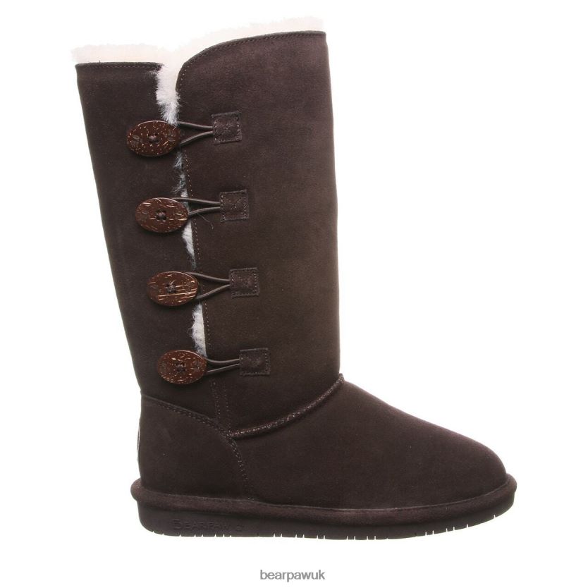 Boots UK BEARPAW Women Lori Chocolate 44J6173