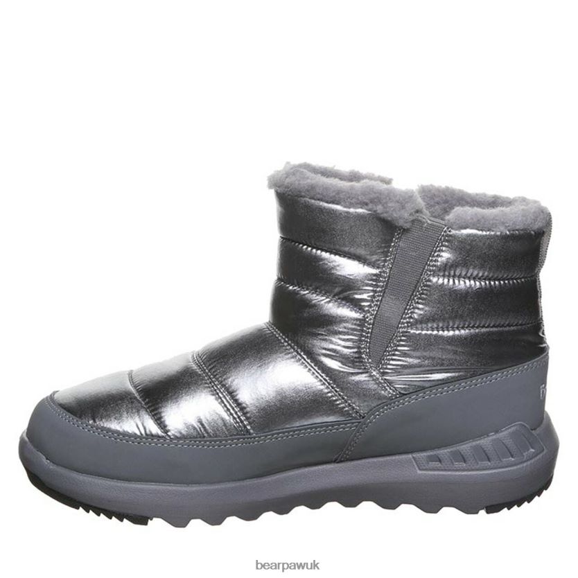 Boots UK BEARPAW Women Puffy Boot Pewter 44J6186