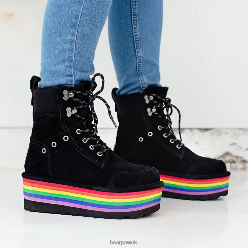 Boots UK BEARPAW Women Retro Alicia Black 44J614