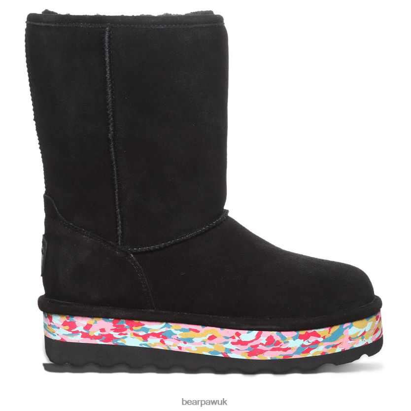 Boots UK BEARPAW Women Retro Elle Black Multi 44J637