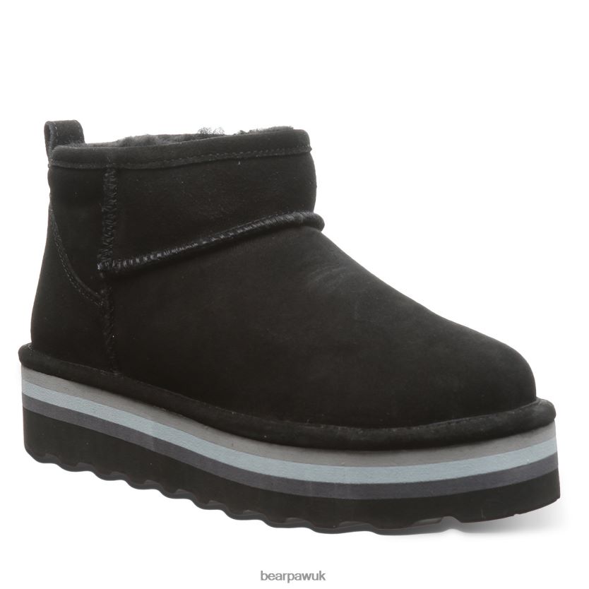 Boots UK BEARPAW Women Retro Shorty Black 44J630