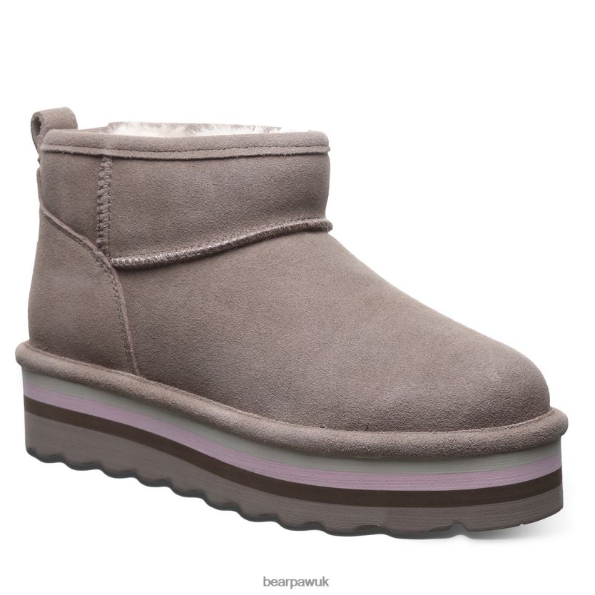 Boots UK BEARPAW Women Retro Shorty Stone 44J628