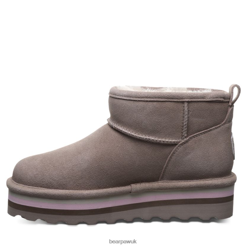 Boots UK BEARPAW Women Retro Shorty Stone 44J628