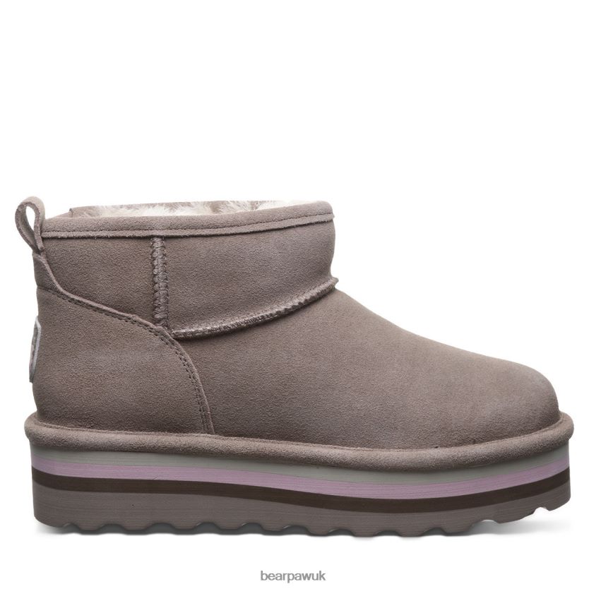 Boots UK BEARPAW Women Retro Shorty Stone 44J628