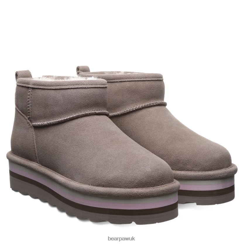 Boots UK BEARPAW Women Retro Shorty Stone 44J628