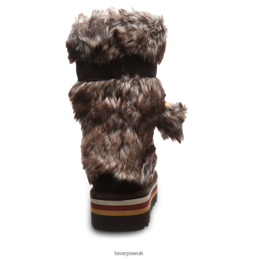 Boots UK BEARPAW Women Retro Tama Chocolate 44J626
