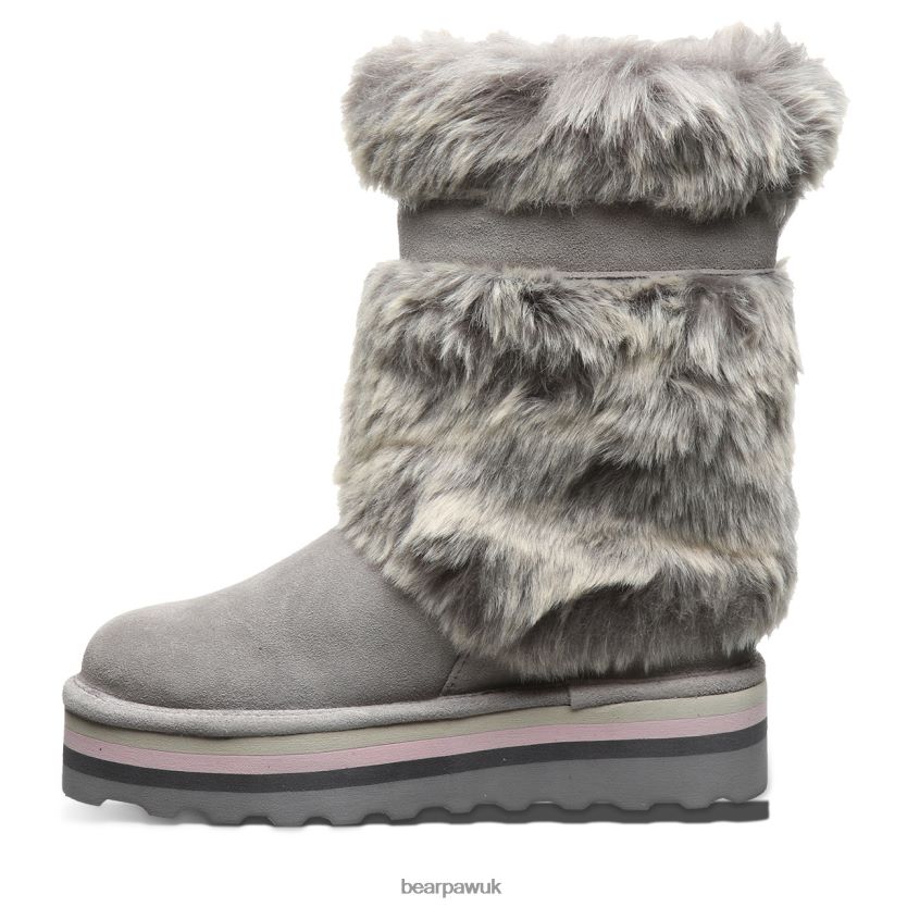 Boots UK BEARPAW Women Retro Tama Gray Fog 44J6151