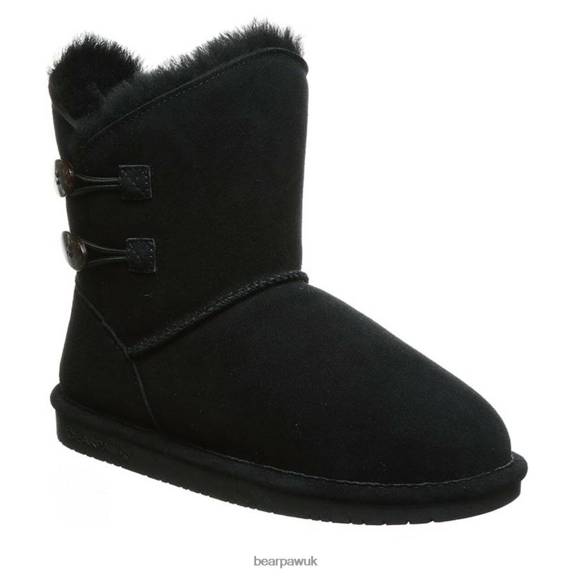 Boots UK BEARPAW Women Rosaline Black 44J655