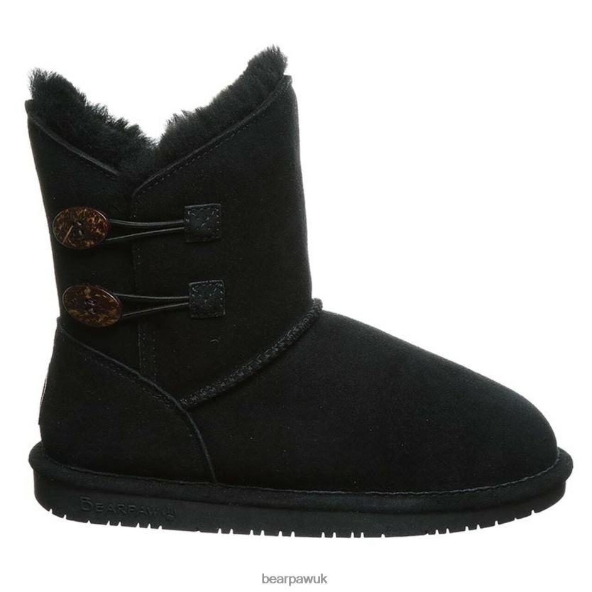 Boots UK BEARPAW Women Rosaline Black 44J655