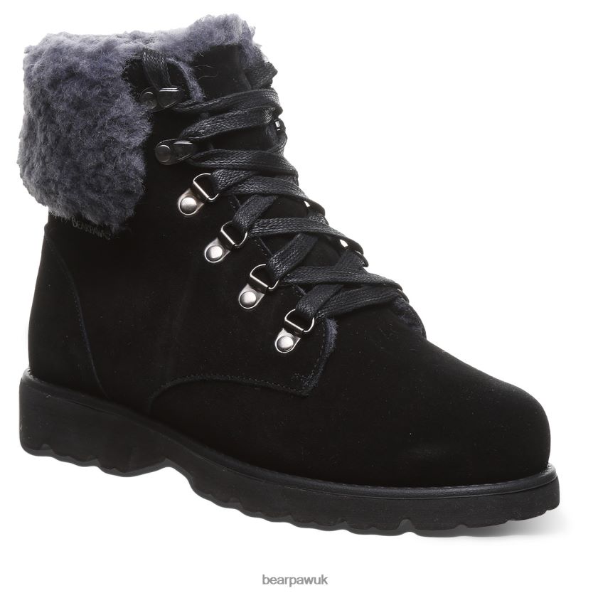 Boots UK BEARPAW Women Sam Black/Gray 44J623
