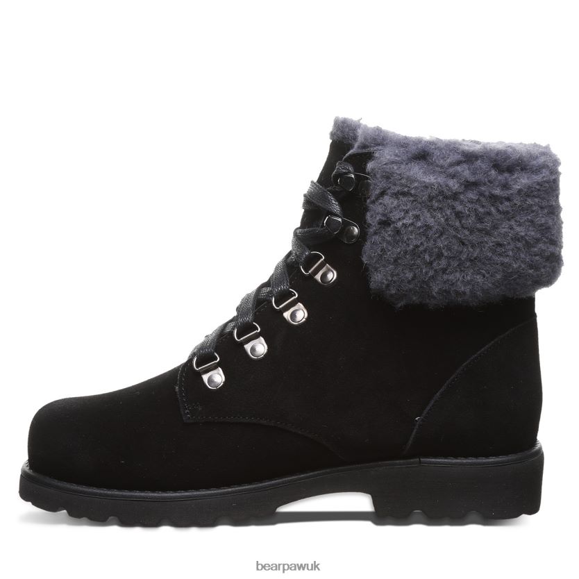 Boots UK BEARPAW Women Sam Black/Gray 44J623