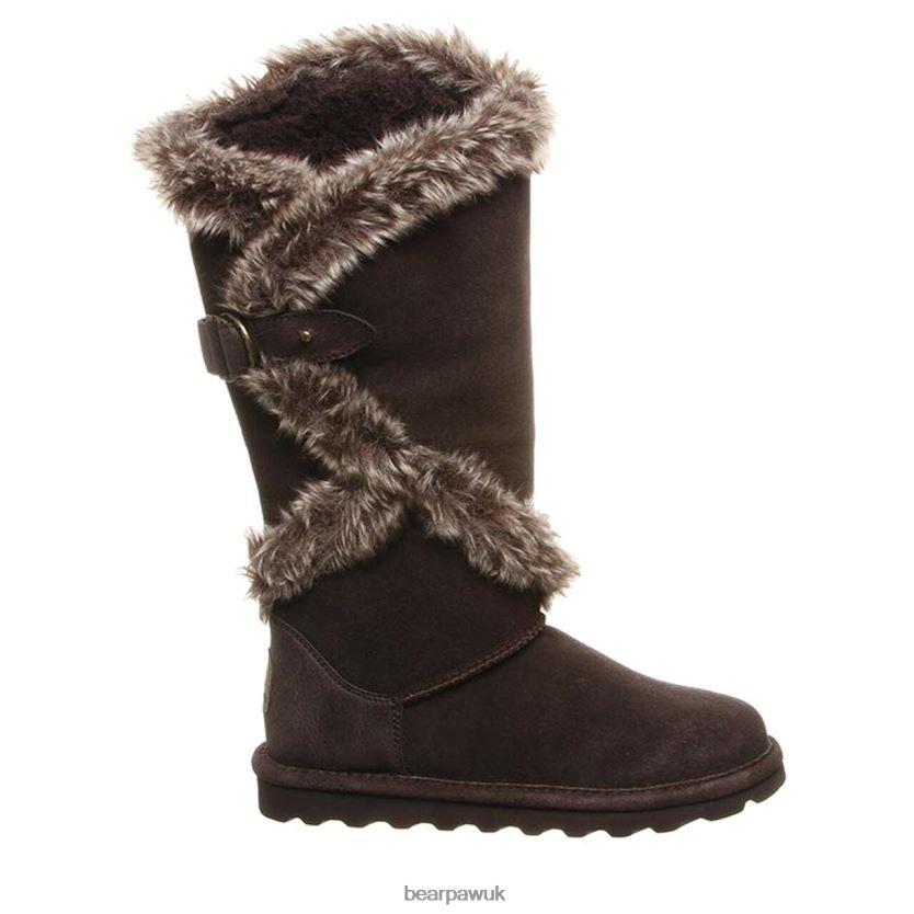 Boots UK BEARPAW Women Sheilah Chocolate 44J6233