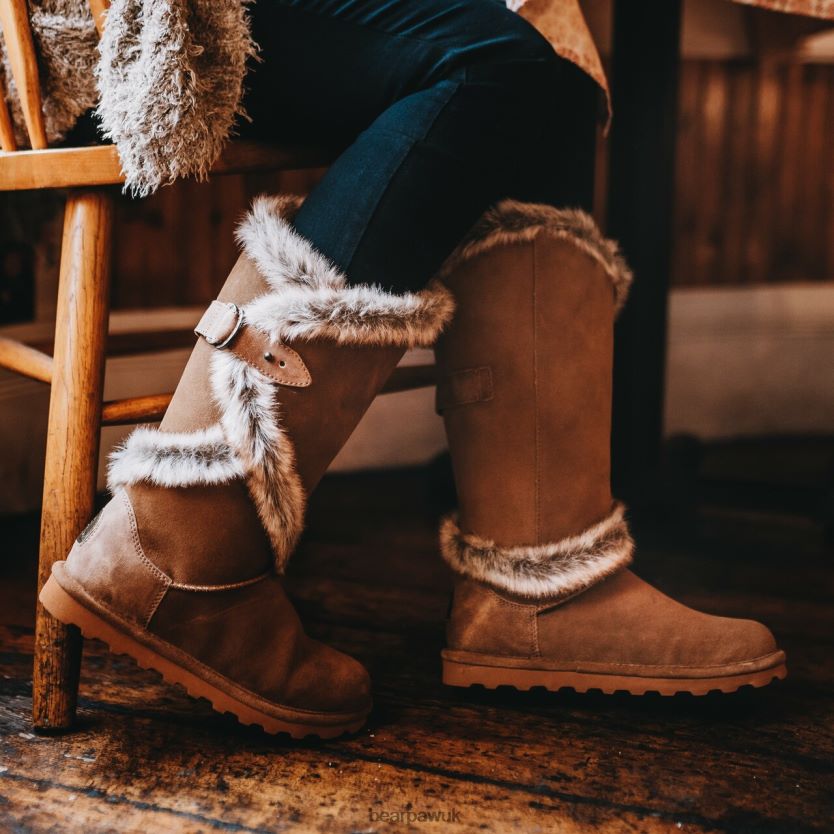 Boots UK BEARPAW Women Sheilah Hickory 44J6232