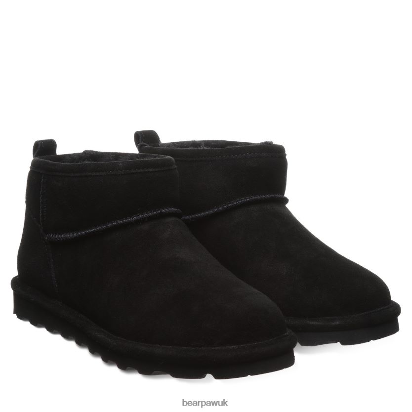 Boots UK BEARPAW Women Shorty Black 44J640