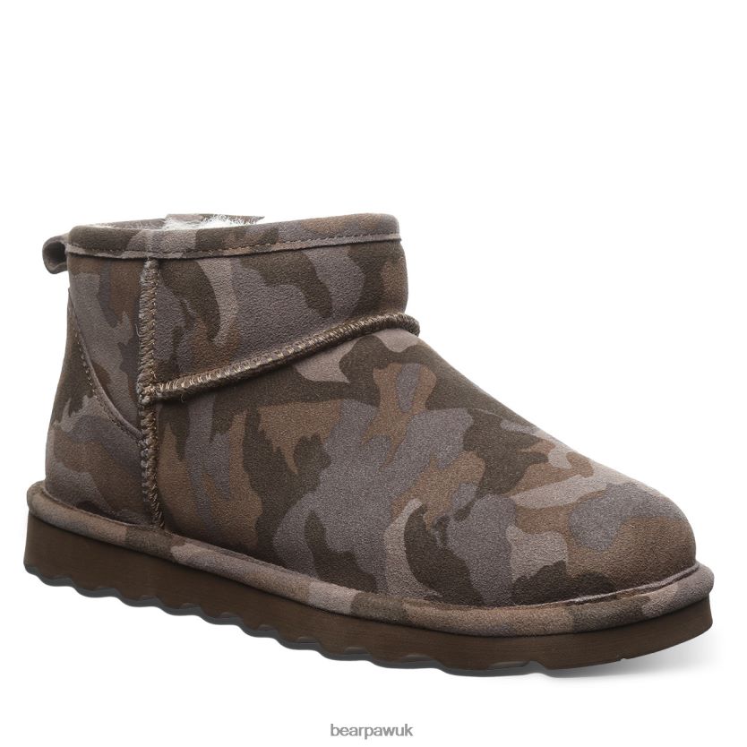 Boots UK BEARPAW Women Shorty Exotic Earth Camo 44J6136