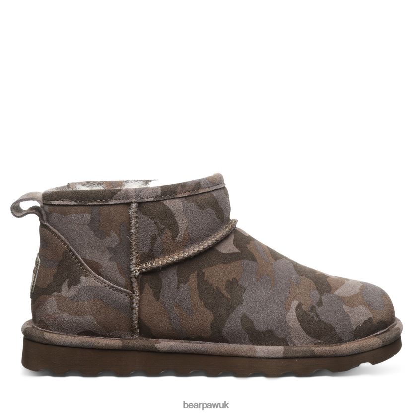 Boots UK BEARPAW Women Shorty Exotic Earth Camo 44J6136