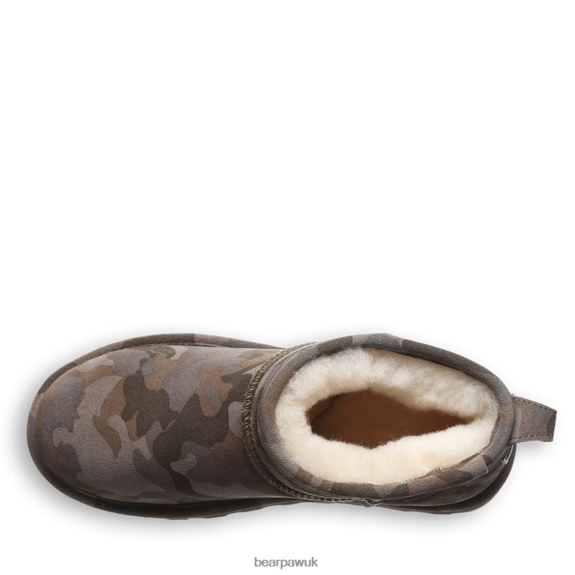 Boots UK BEARPAW Women Shorty Exotic Earth Camo 44J6136