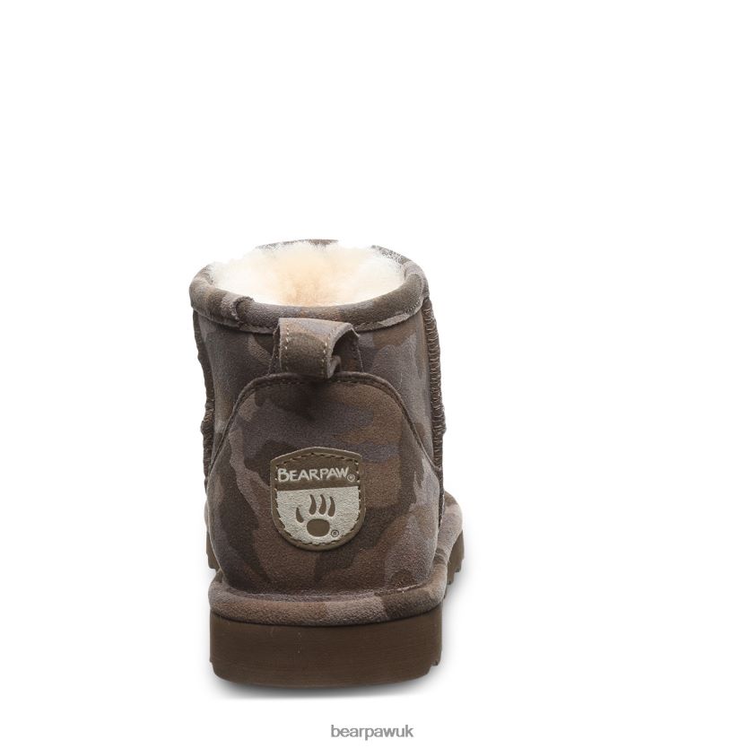 Boots UK BEARPAW Women Shorty Exotic Earth Camo 44J6136