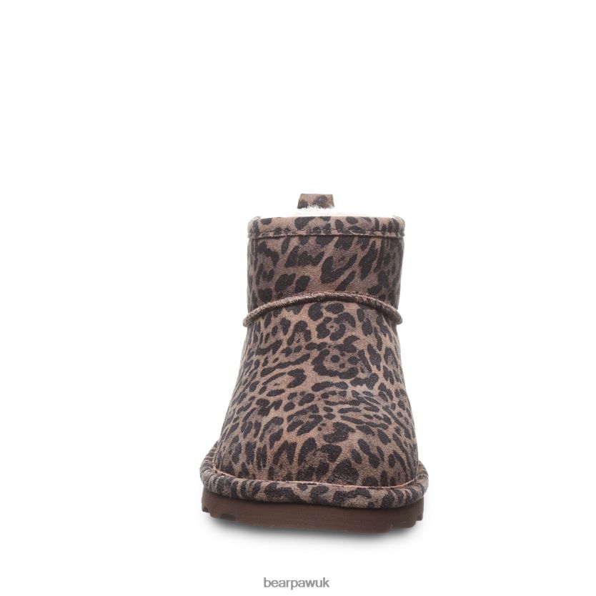 Boots UK BEARPAW Women Shorty Exotic Leopard 44J6120