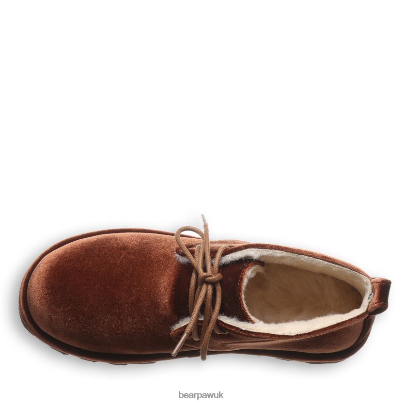 Boots UK BEARPAW Women Skye Carmel Velvet 44J6158