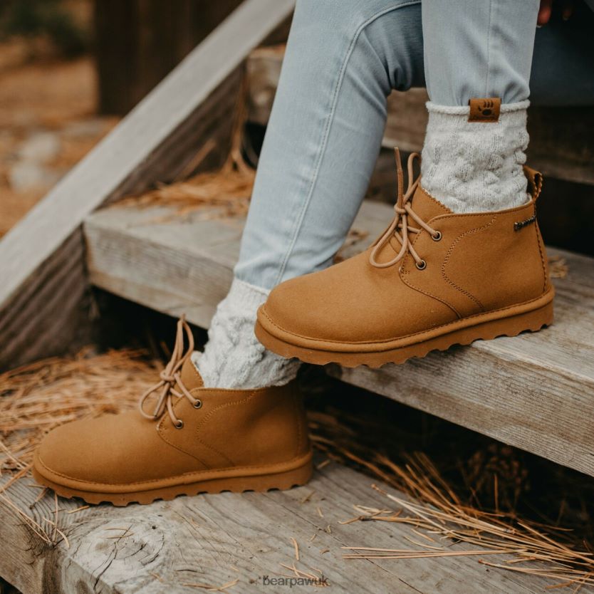 Boots UK BEARPAW Women Skye Vegan Hickory 44J6181