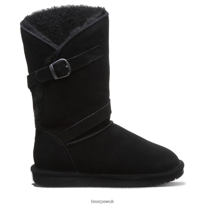 Boots UK BEARPAW Women Tatum Solids Black 44J6128