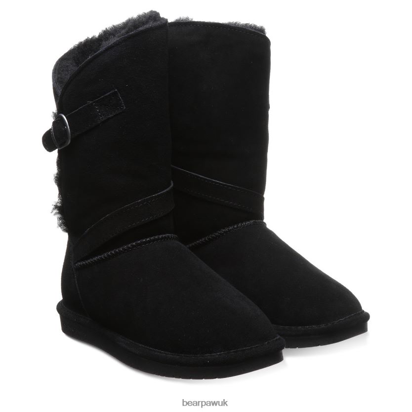 Boots UK BEARPAW Women Tatum Solids Black 44J6128